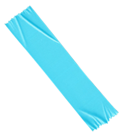 Zauberer Klebeband blau